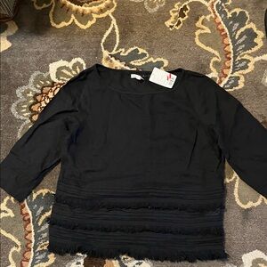 Meadow Rue Elegant Black Top